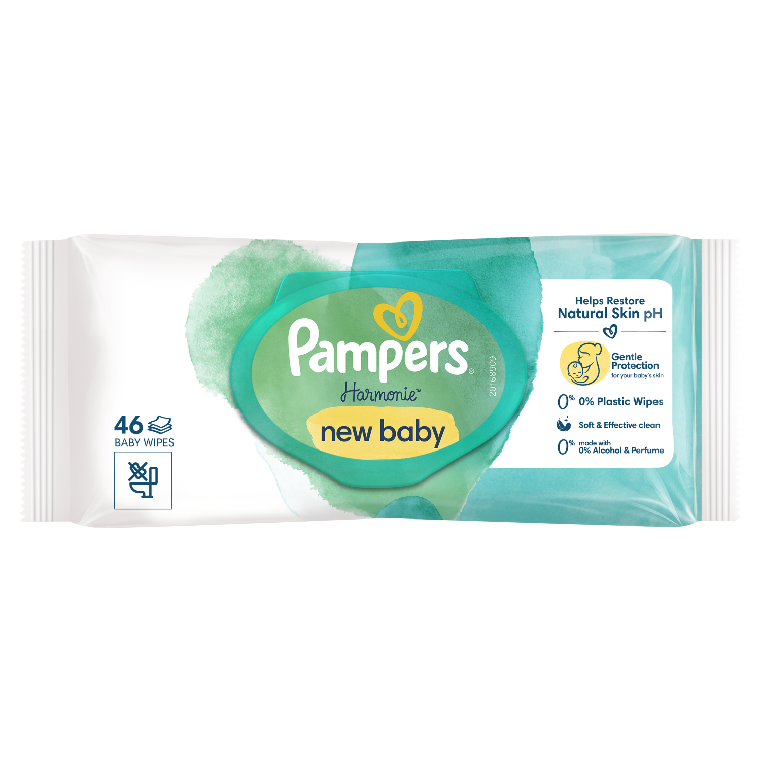 Pampers New Baby chusteczki, 46 szt./1 opak.