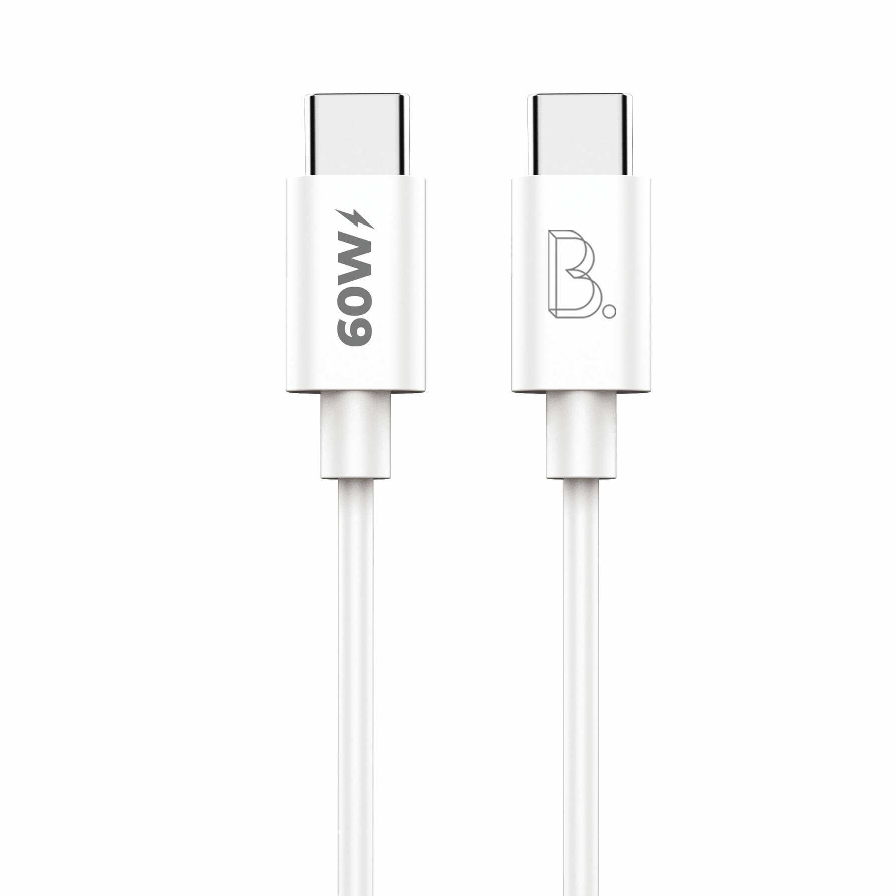 B.On Cable USB-C to USB-C 1m White - przewód USB-C