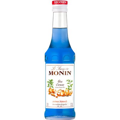 Syrop do lemoniady MONIN Blue Curacao 250 ml