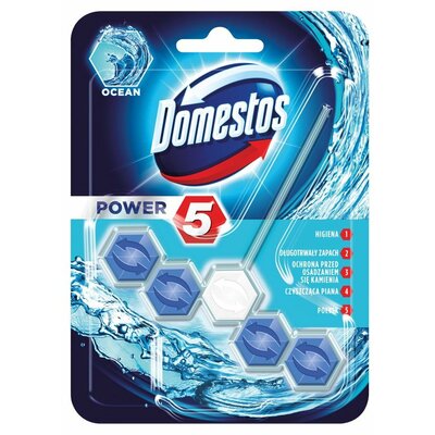 Kostka do WC DOMESTOS Power 5 Ocean 55g