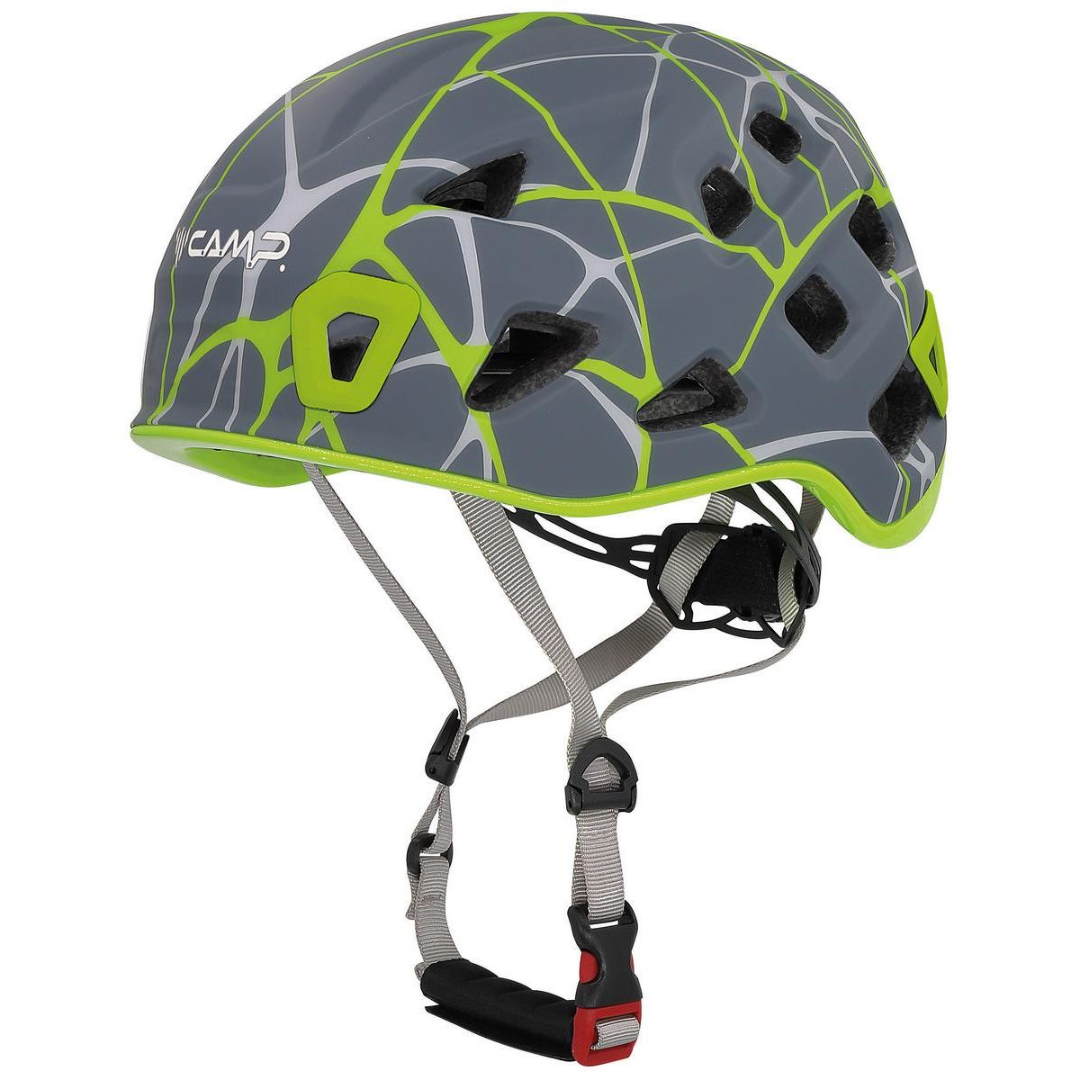 CAMP kask wspinaczkowy Storm - szary/limonka