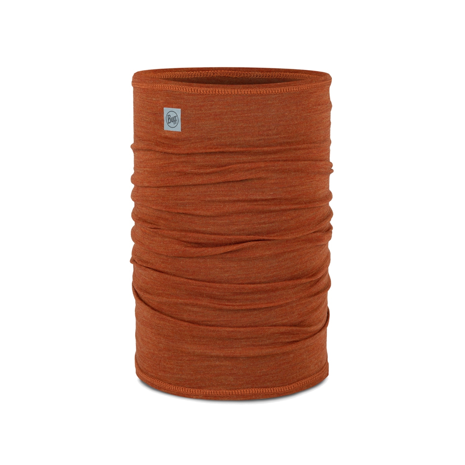 Chusta wielofunkcyjna Buff Merino Lightweight Bike Collection solid cinnamon reflective - ONE SIZE