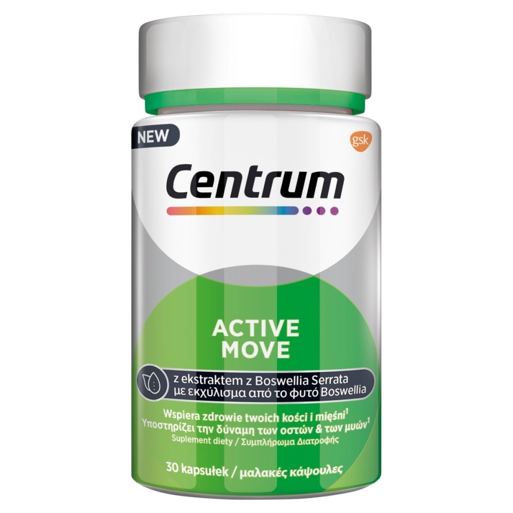 Centrum Active Move suplement diety, 30 kaps./1 opak.