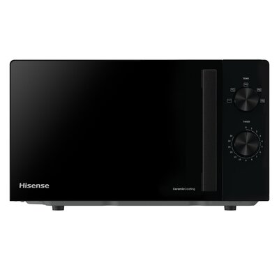 Kuchenka mikrofalowa HISENSE H20MOBP1H 700W średnica 25.5 cm pojemność 20L Pulse Technology Czarny