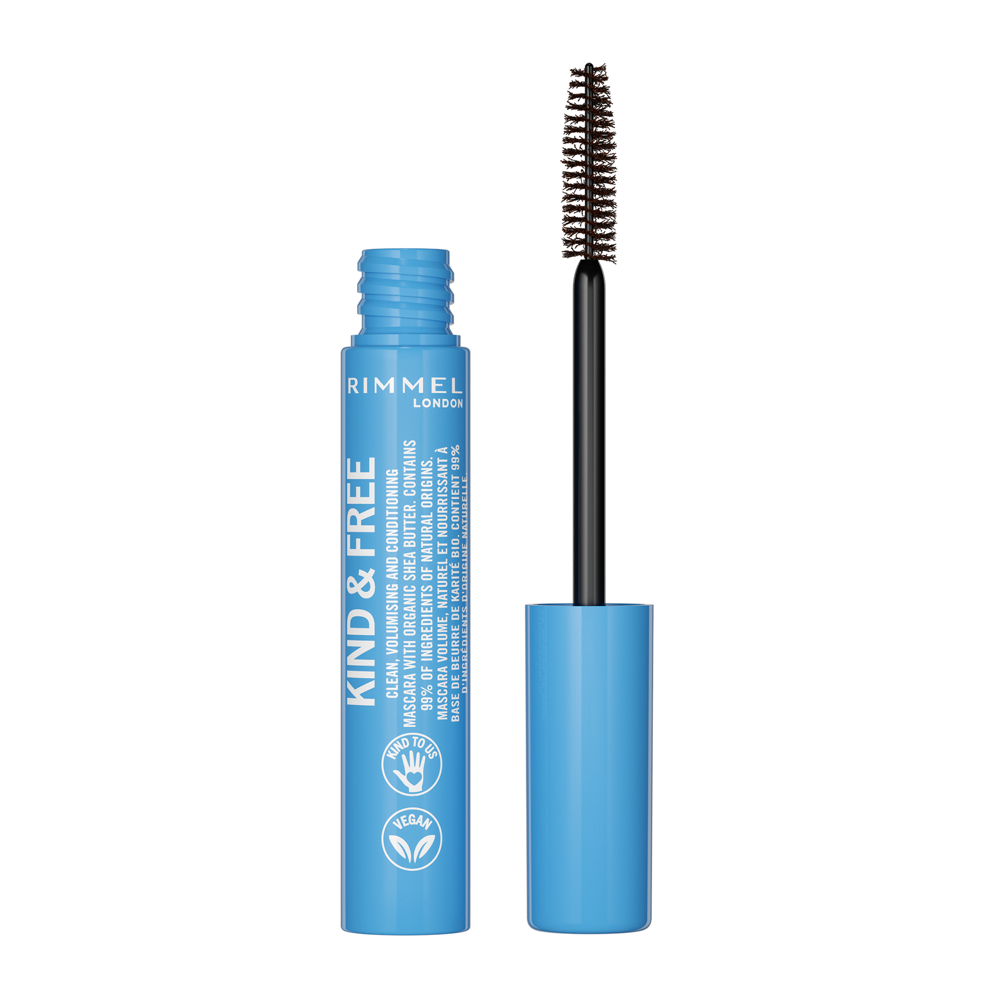 Rimmel Kind & Free Tusz do rzęs 002 Brown Black, 7 ml