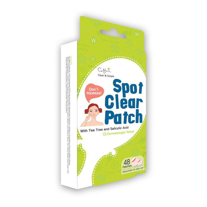 Cettua Spot Clear Patch plasterki oczyszczające na krosty, 48 szt./1 opak.