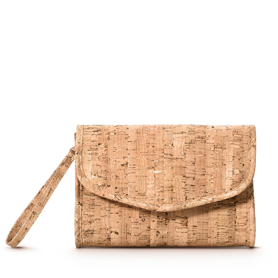 Kiko Milano Green Me Pochette kosmetyczka z korka i bawełny 02, 1 szt.