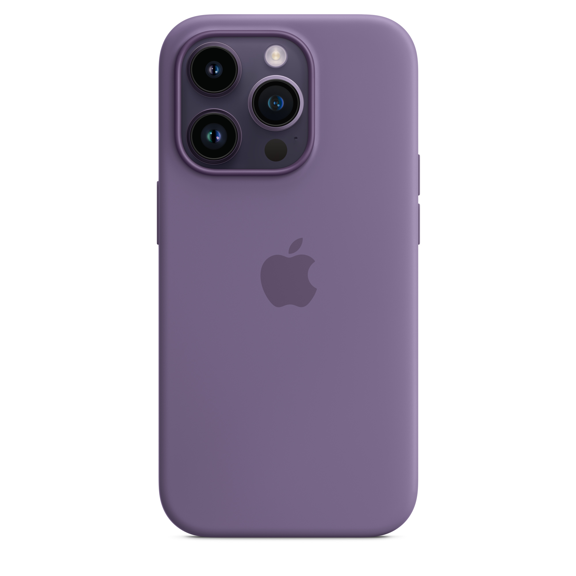 Apple Silikonowe etui z MagSafe do iPhone'a 14 Pro - fiolet irysa
