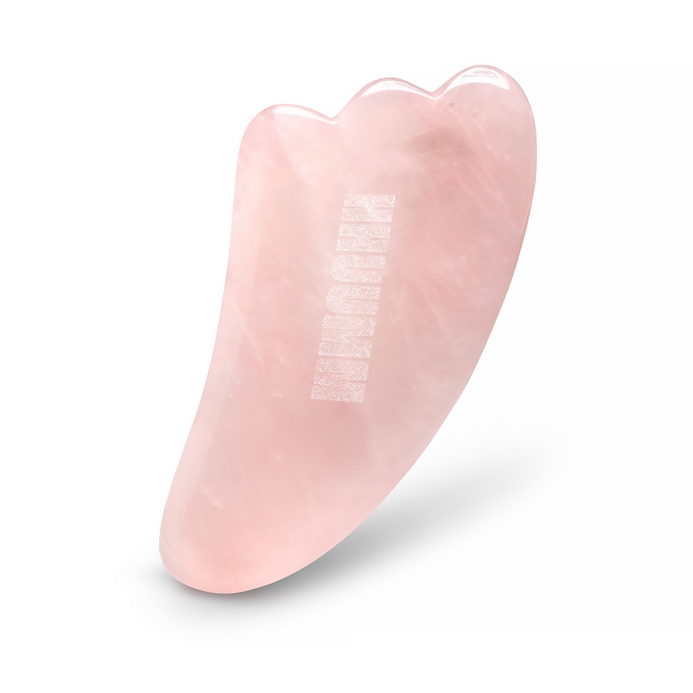 Hhuumm Core kamień Gua Sha z kwarcu różowego, 1 szt.