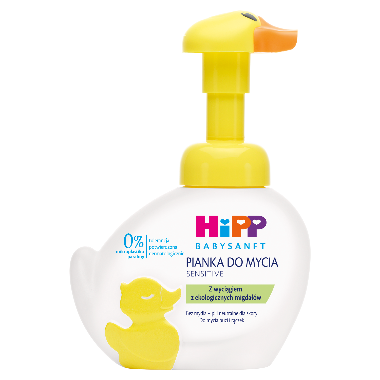 Hipp pianka-kaczuszka do mycia twarzy i rąk dla dzieci, 250 ml