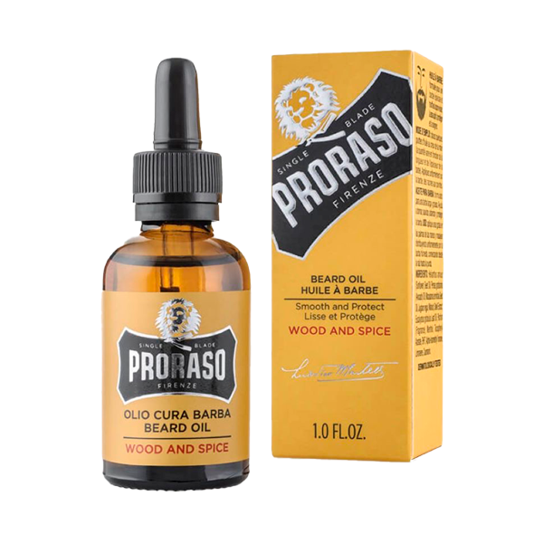 Proraso Wood&Spice olejek do brody, 30 ml