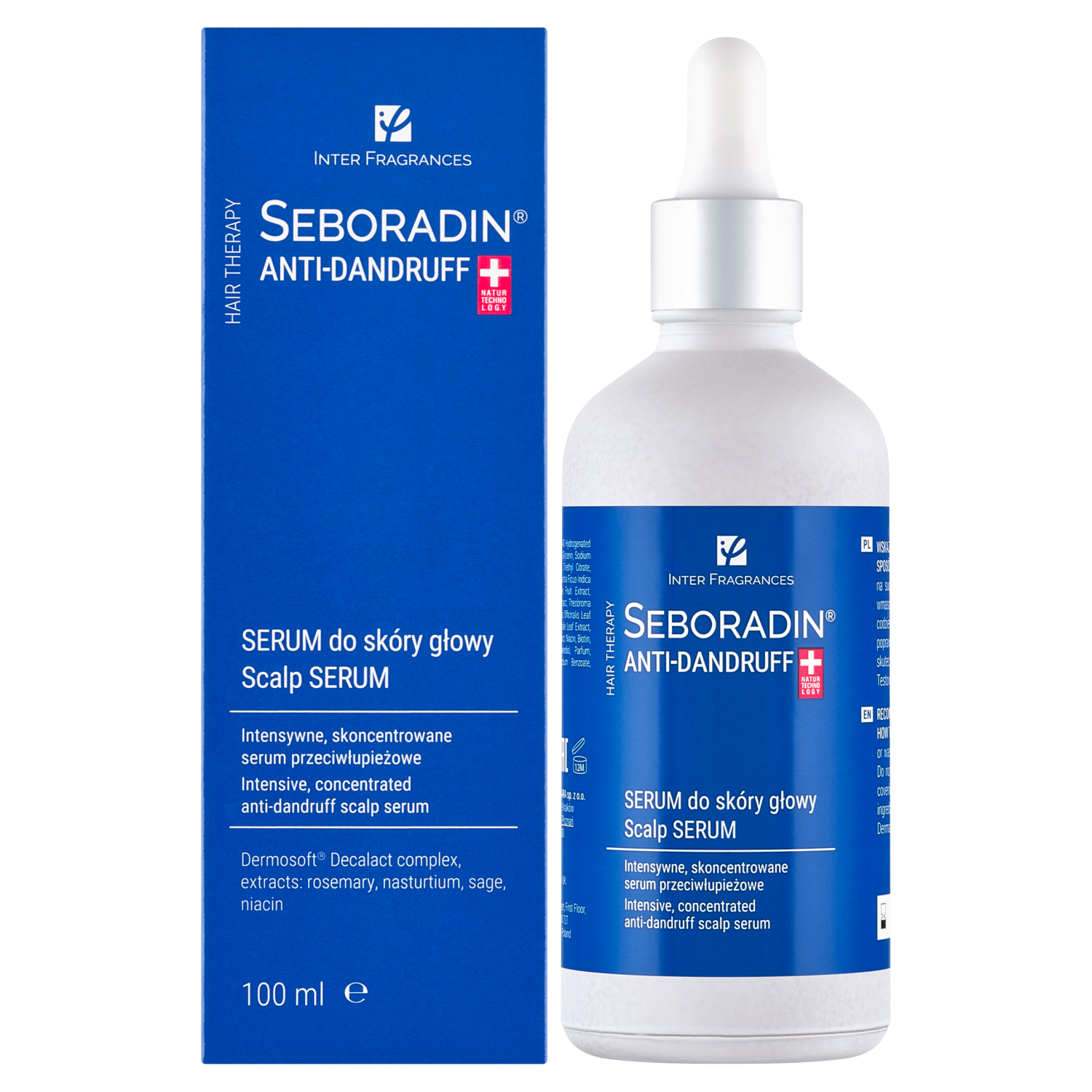 Seboradin Anti-Dandruff serum do włosów z łupieżem, 100 ml
