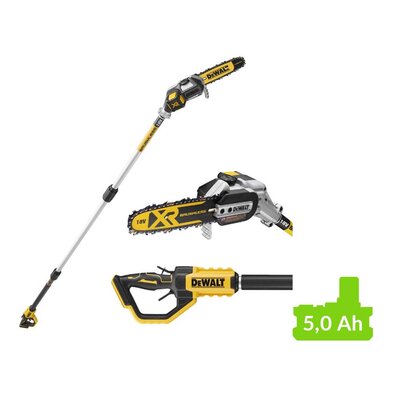 Piła na wysięgniku akumulatorowa DEWALT 18V DCMPS567P1-QW 5Ah