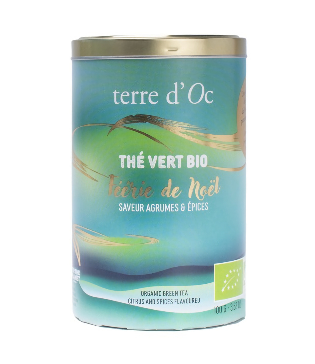 Terre d'Oc - Herbata zimowa zielona 100 g Feerie de Noel