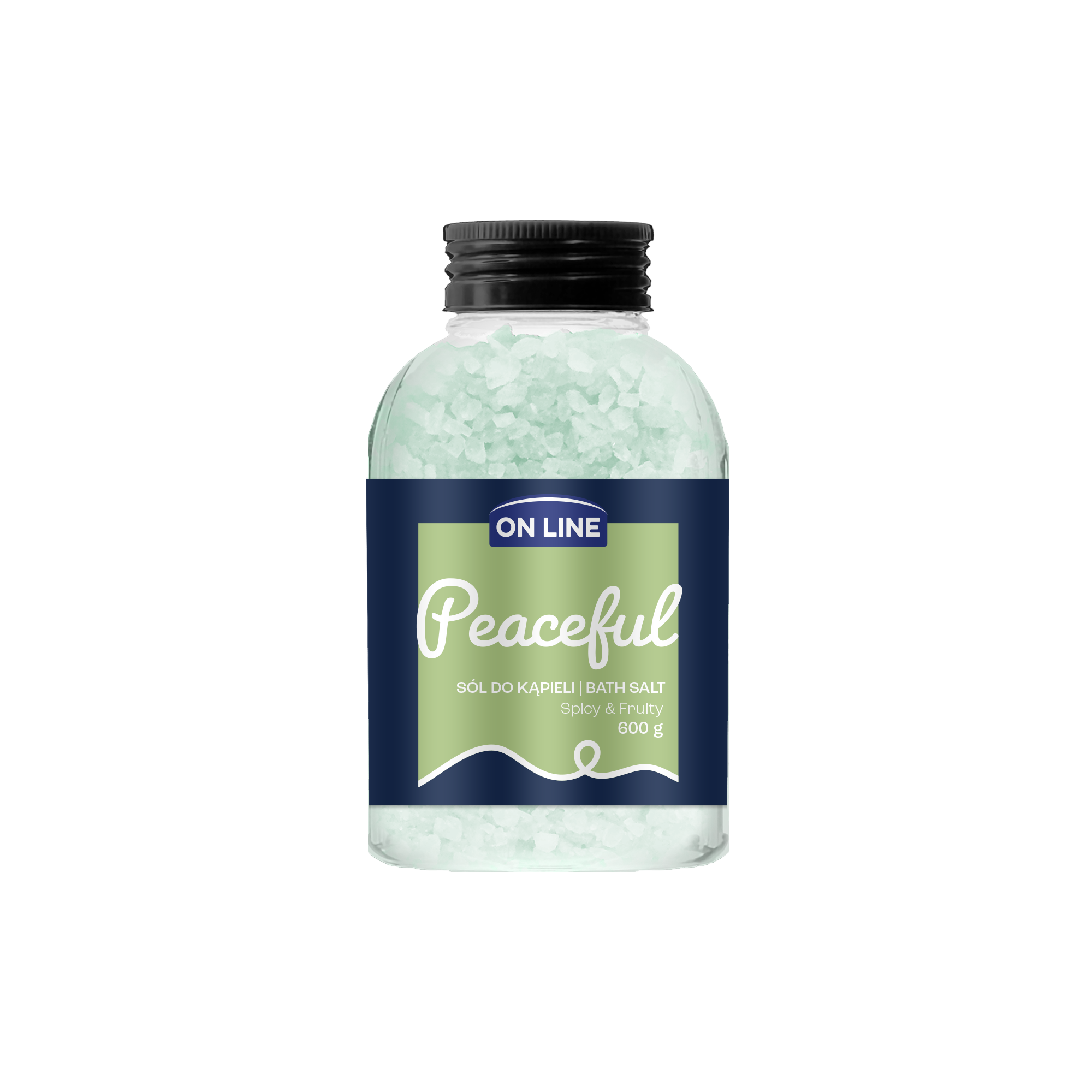 On Line Peaceful sól kąpielowa, 600 g