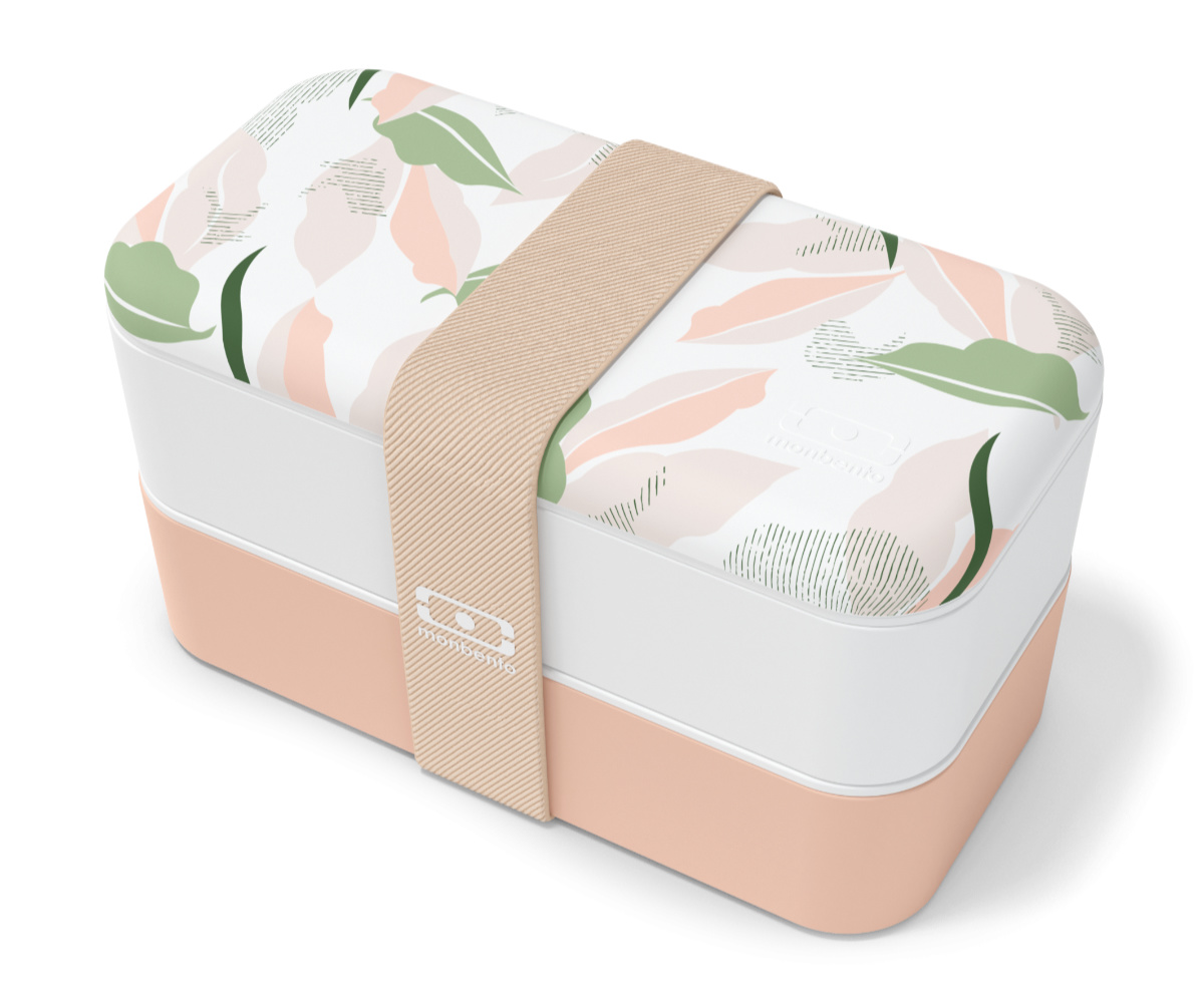 Monbento - Lunchbox Bento Original Fr Graphic Leaves