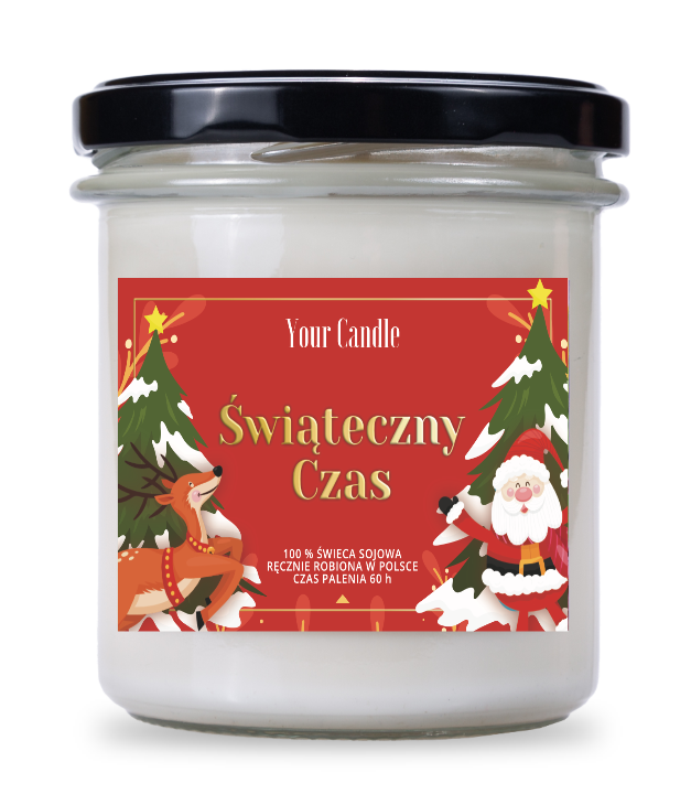 Your Candle świeca zapachowa sojowa Świąteczny Czas, 300 ml