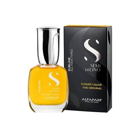 Alfaparf Semi Di Lino Cristalli Liquidi płynne kryształki nabłyszczające włosy, 15 ml
