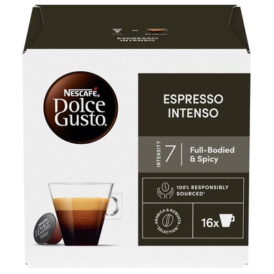 Kapsułki NESCAFE Espresso Intenso do ekspresu Nescafe Dolce Gusto