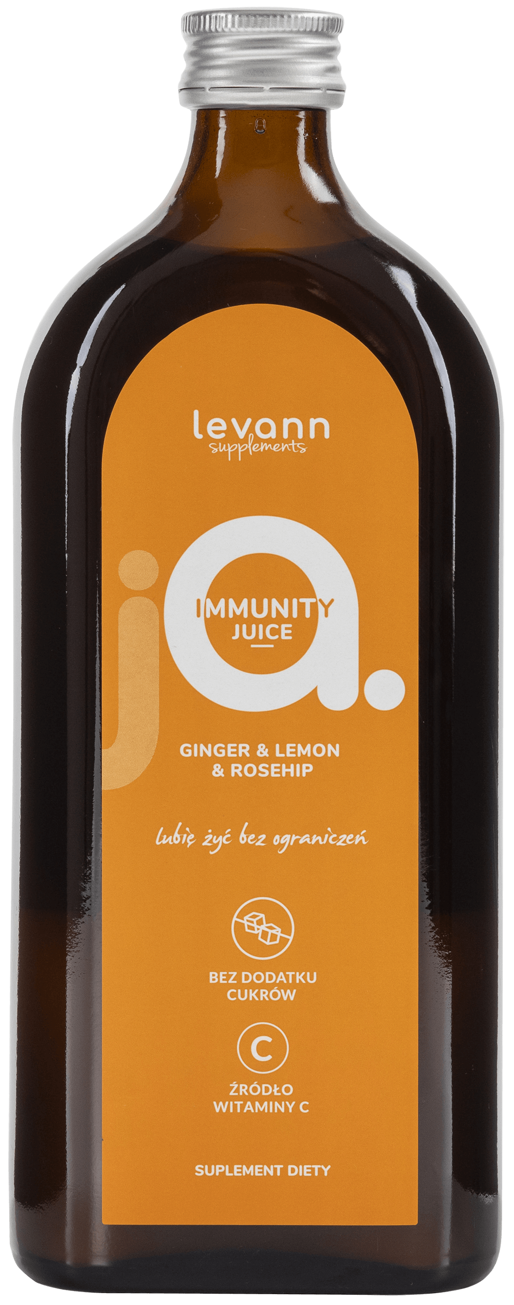 Levann Supplements Ja Immunity Juice suplement diety, 500 ml