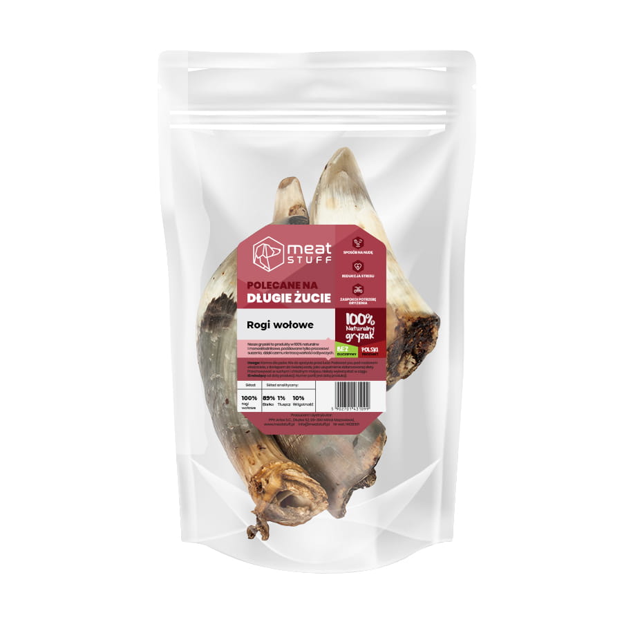 MEAT STUFF Rogi wołowe 1 szt