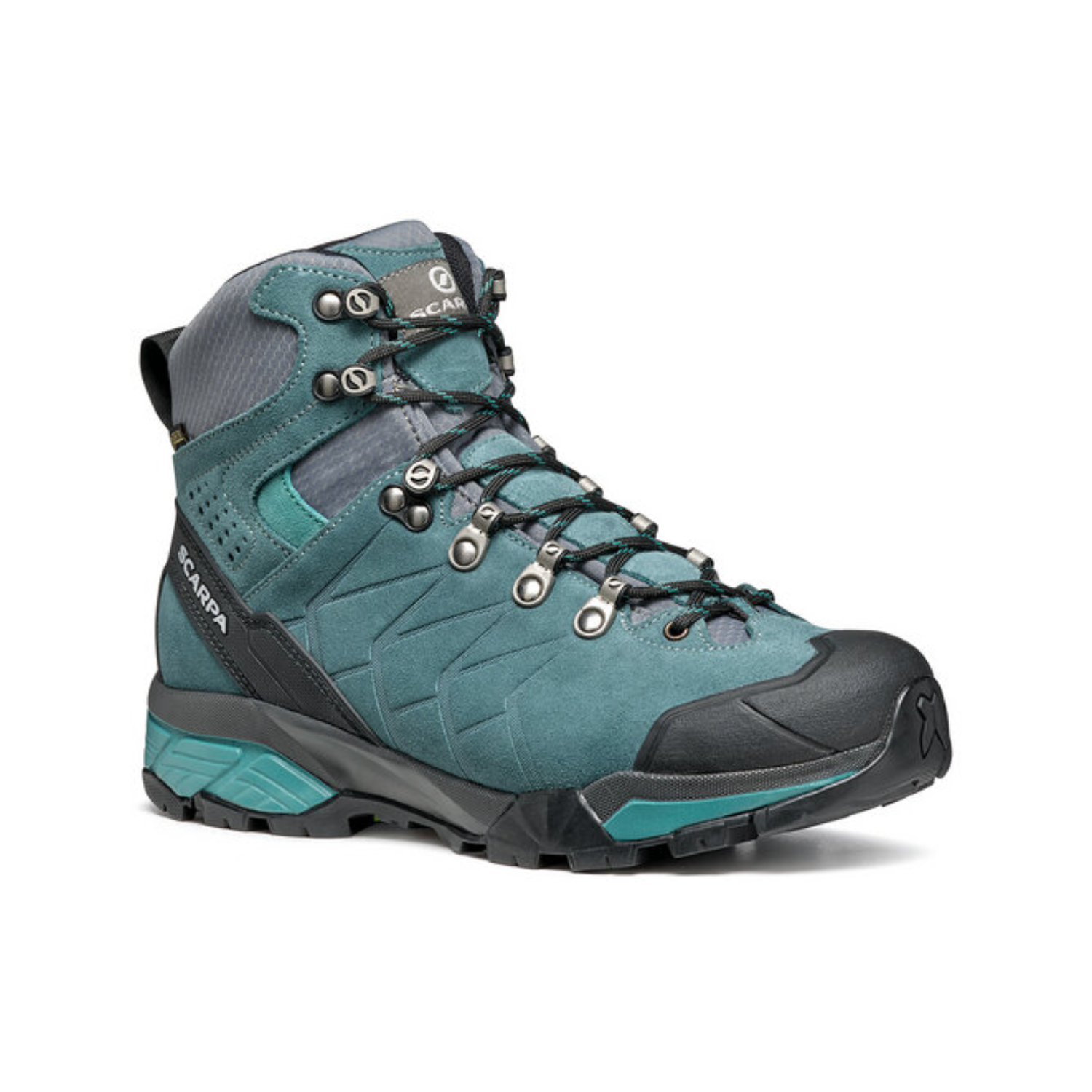 Damskie buty trekkingowe Scarpa ZG Trek GTX Women nile blue/grey/lagoon - 38,5