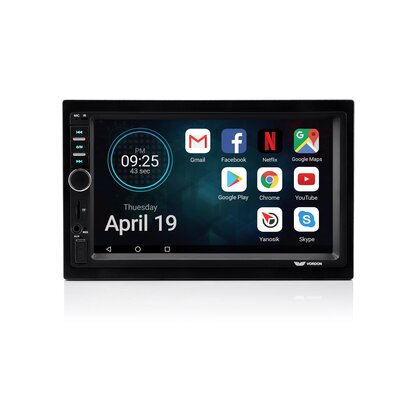 Radio samochodowe VORDON AC-8280 Wally ANDROID BLUETOOTH GPS USB SD 2DIN Pilot