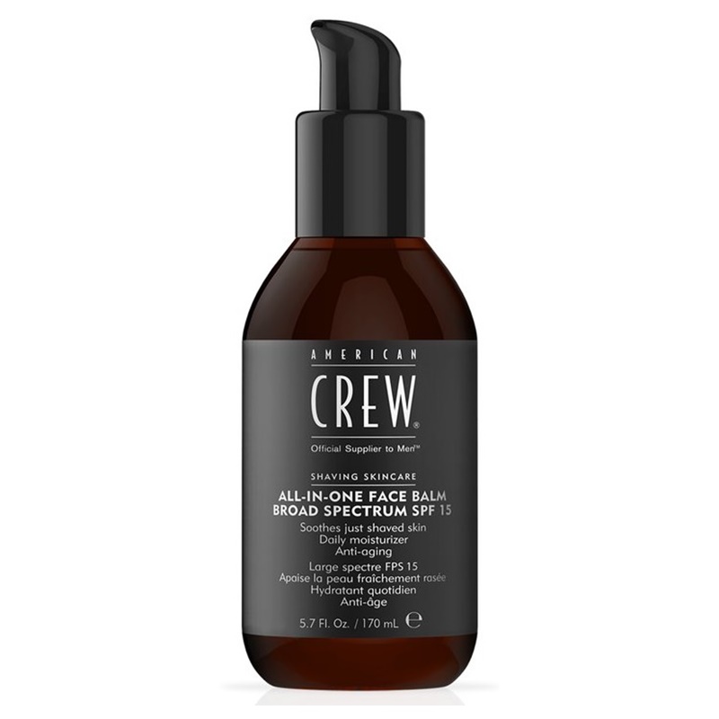 American Crew All-In-One Face Balm Broad Spectrum wielozadaniowy balsam do twarzy dla mężczyzn SPF15, 50 ml