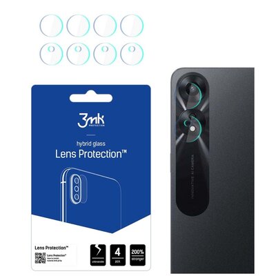 Szkło hybrydowe na obiektyw 3MK Lens Protection do Oppo A78 5G
