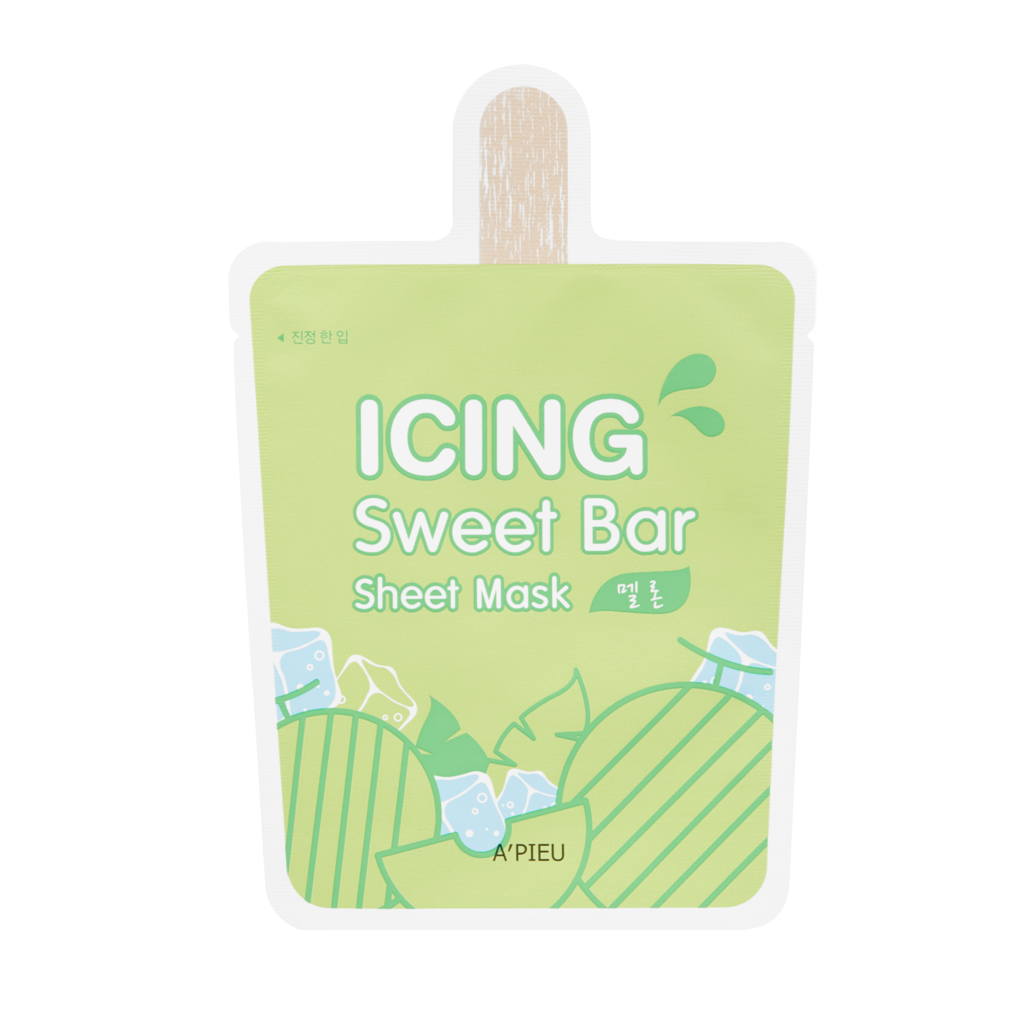 A'Pieu Sweet Bar Icing odżywcza maska w płachcie z ekstraktem z melona do twarzy, 21 g