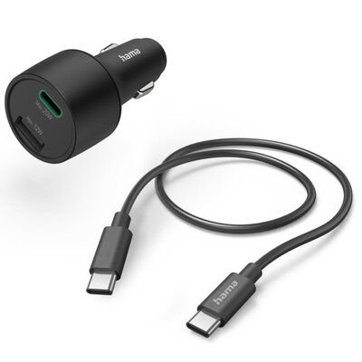Ładowarka samochodowa HAMA 32W Czarny