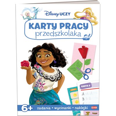 Disney uczy Karty pracy przedszkolaka 6-latka
