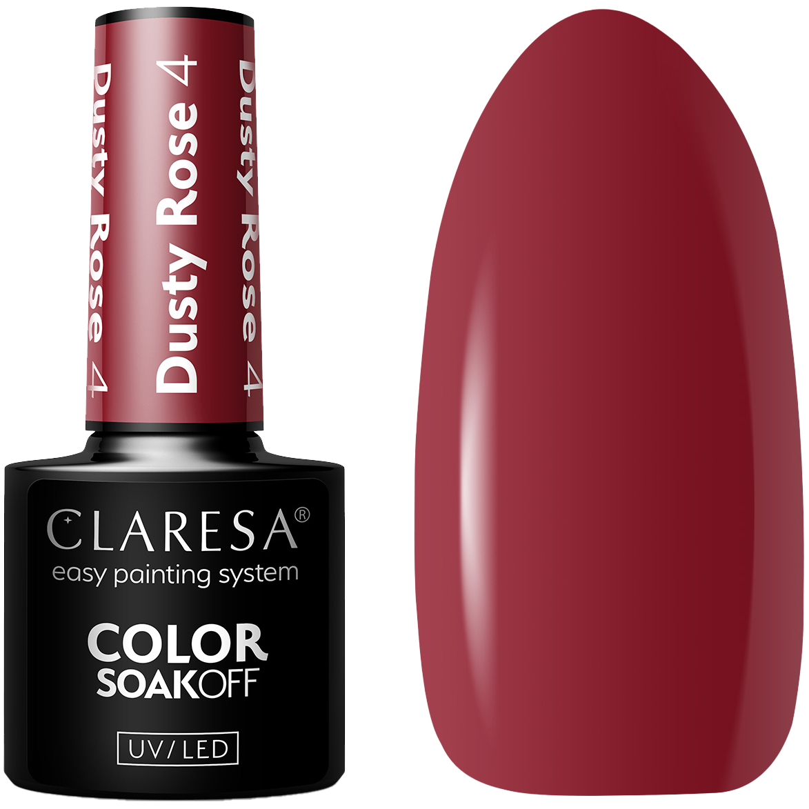 Claresa Dusty Rose hybrydowy lakier do paznokci 4, 5 g