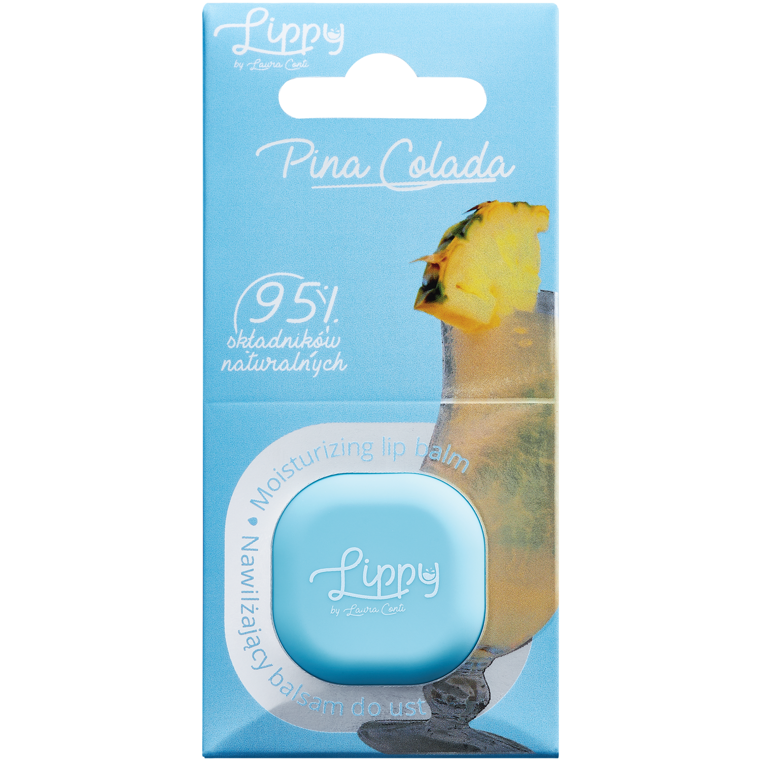 Laura Conti Pina Colada balsam do ust, 1 szt.