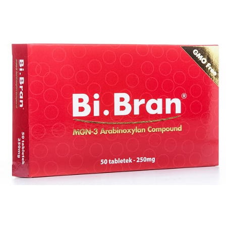 Bi.Bran (BioBran) 250 mg/50 tabl.