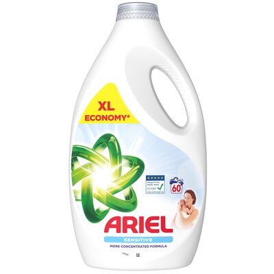 Płyn do prania ARIEL Sensitive 2700 ml Uniwersalny dla niemowląt