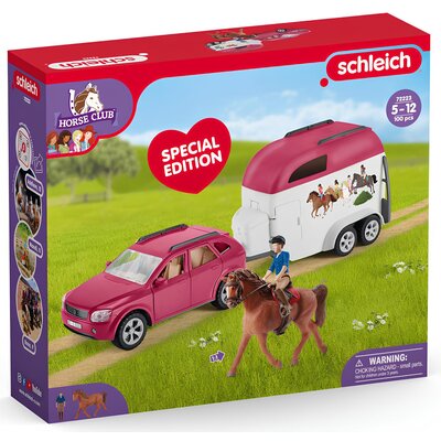 Zestaw figurek Samochód z przyczepą podstawowy SCHLEICH 72223