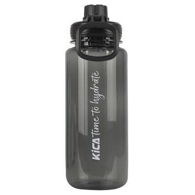 Butelka plastikowa KICA SB01 1 L Czarny