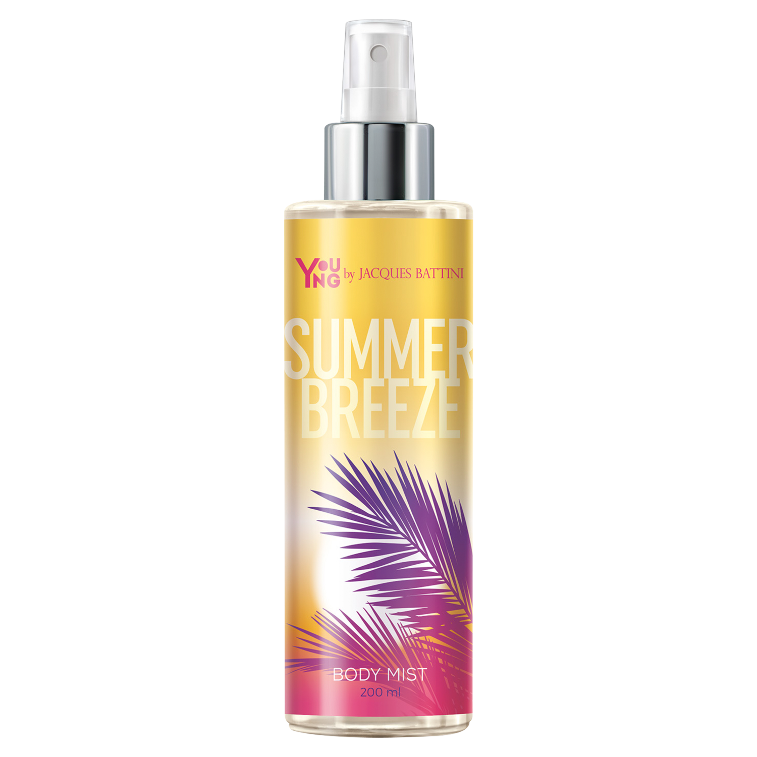 Jacques Battini Young Summer Breeze mgiełka zapachowa do ciała, 200 ml