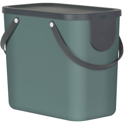 Kosz na śmieci ROTHO 1024905092 Albula 25 L Zielony