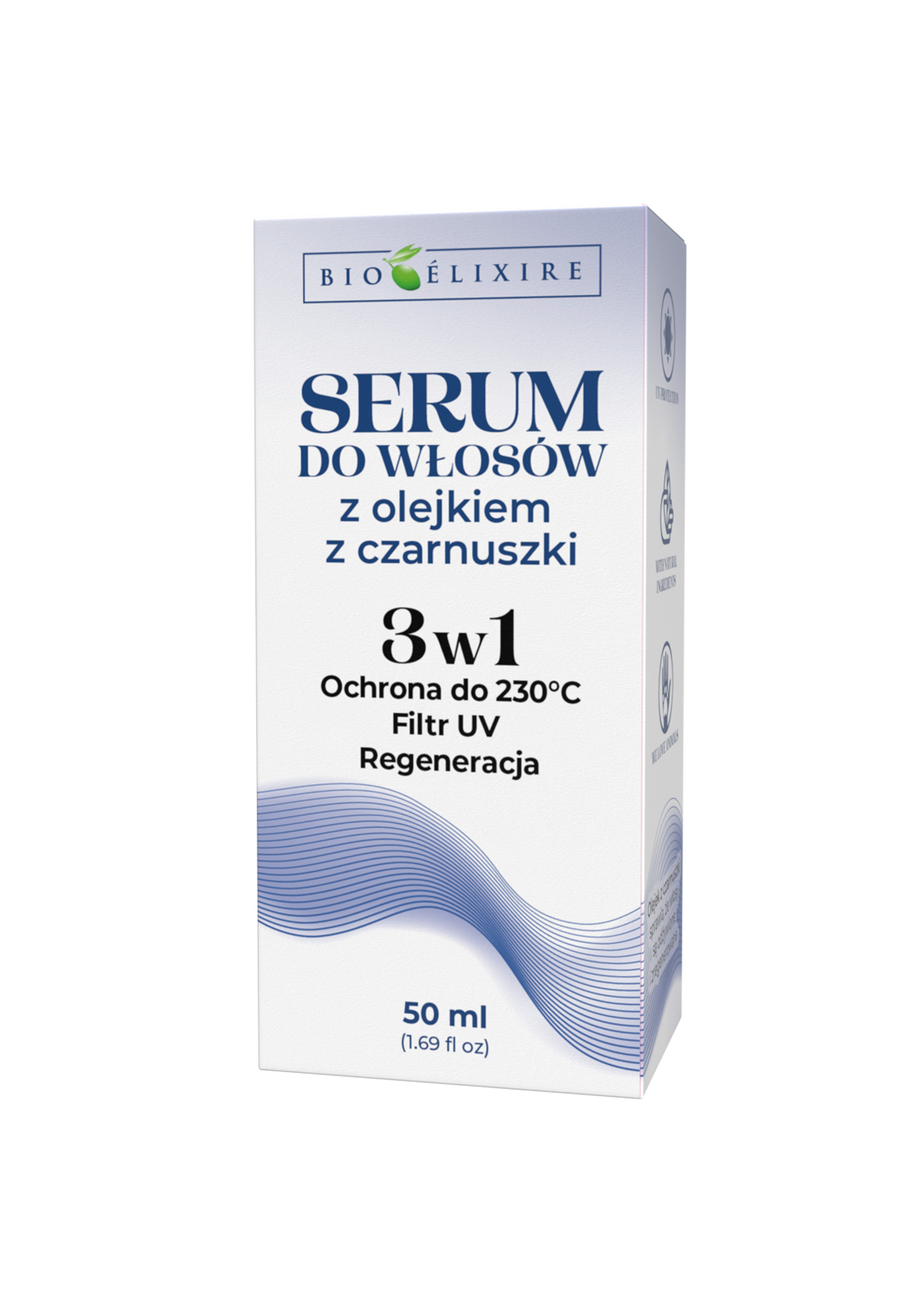 Bioelixire serum do włosów z olejkiem z czarnuszki, 50 ml