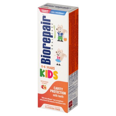 Pasta do zębów BIOREPAIR Junior Kids Brzoskwinia 50 ml