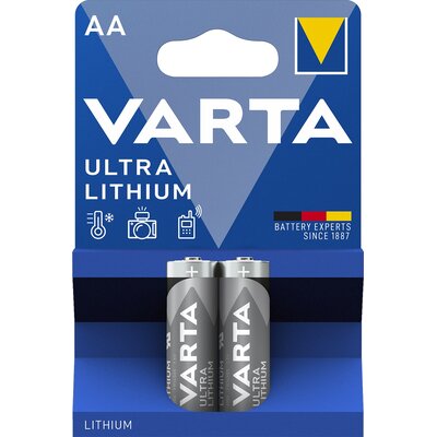 Baterie AA LR6 VARTA Ultra Lithium (2 szt.)