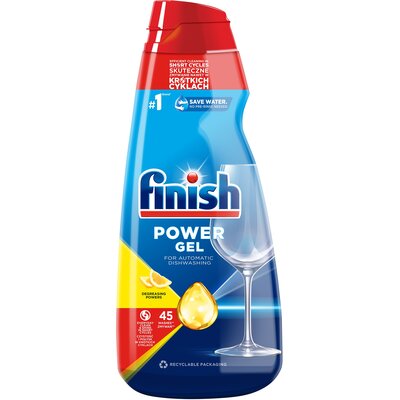 Żel do zmywarki FINISH All in 1 Max 900 ml Cytrynowy