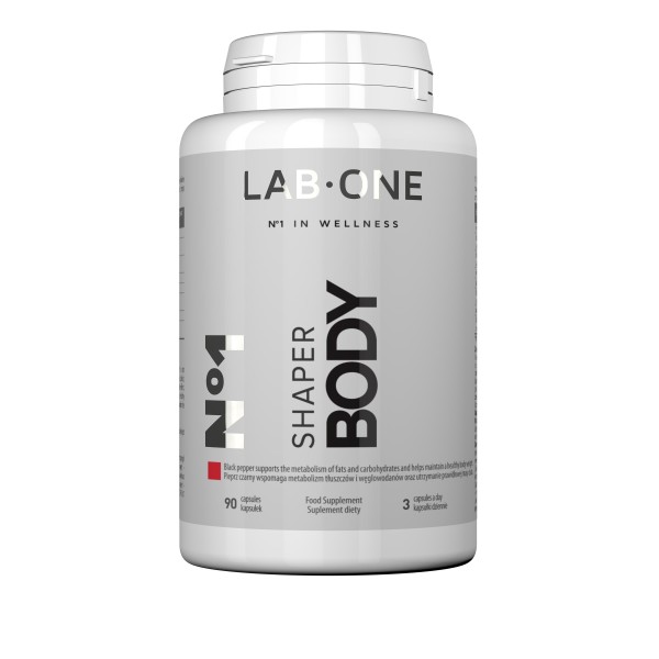 Lab One N°1 Shaper Body suplement diety spalacz tłuszczu, 90 kaps./1 opak.