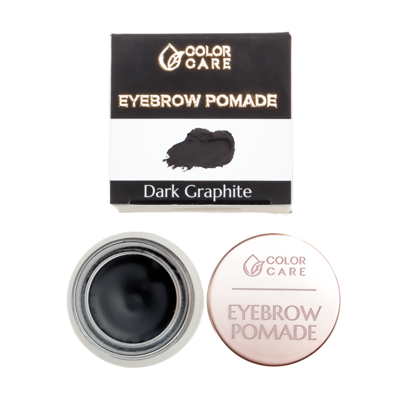 Color Care 03 Dark Graphite koloryzująca pomada do brwi wegańska, 7 g