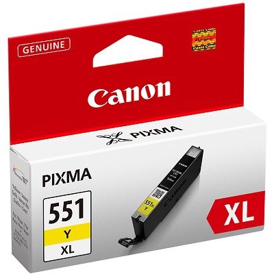 Tusz CANON CLI-551 XL Żółty 11 ml 	6446B001