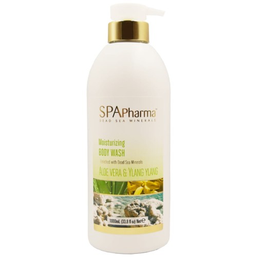 Spa Pharma Aloe Vera & Ylang Ylang nawilżający żel do mycia ciała, 1000 ml