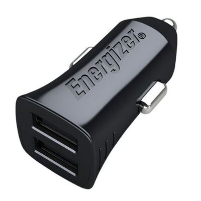 Ładowarka samochodowa ENERGIZER Classic 2 x USB-A 12W Czarny