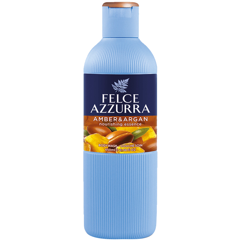 Felce Azzurra Ambra&Argan żel do mycia ciała, 650 ml